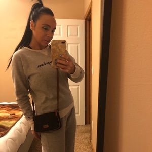 Auth Dooney & Bourke cross body shoulder bag purse